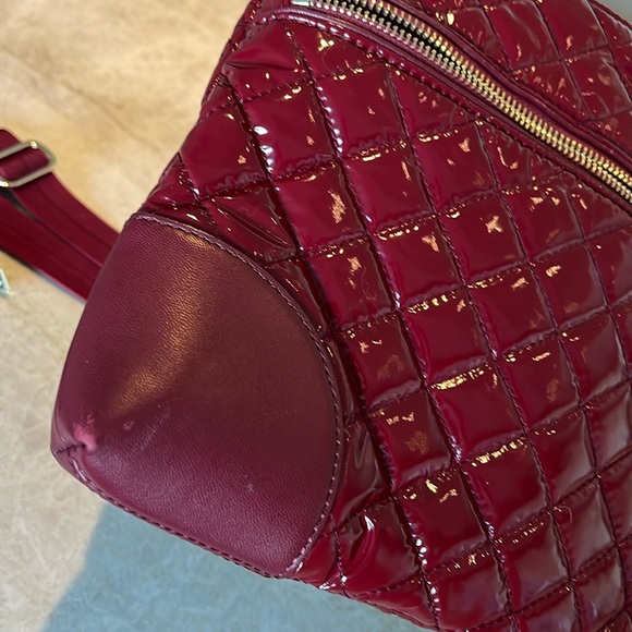 MZ Wallace Crosby Crossbody Bag in Burgundy with all 3 original straps ❤️ - Picture 5 of 11